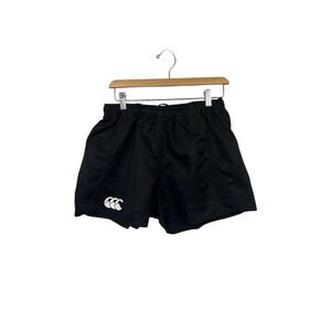 Canterbury Men's Black Rugby Shorts Size 36 Casual Lightweight